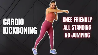 🔥30 Min CARDIO KICKBOXING🔥LOW IMPACT CARDIO for WEIGHT LOSS🔥KNEE FRIENDLY🔥NO JUMPING🔥ALL STANDING