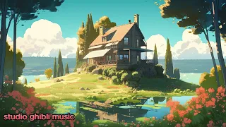 🌿 Studio Ghibli Calming Music for a peaceful mind Piano music that is calming and stress-relieving