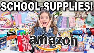 BACK TO SCHOOL SUPPLIES HAUL + BACKPACKS & SHOES FOR 4 KIDS!