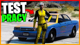 2 GODZINY JAKO TAKSÓWKARZ - ILE ZAROBIŁEM? | GTA ONLINE NA 100%