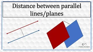 Distance between lines and planes