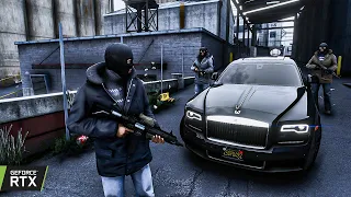 ASSALTO AO BANCO CENTRAL COM OS MAFIOSOS NO GTA V | GAMEPLAY ULTRA REALISTA NA RTX 3080 4K60FPS