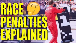 F1 Race Penalties Explained - F101 ep. 2