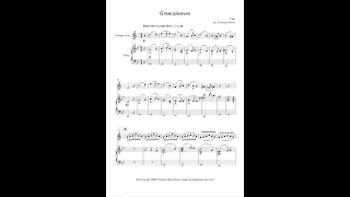 Greensleeves (Trumpet and Piano)