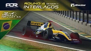 iRacing | AOR Formula Renault 3.5 League | S1 | R4: Interlagos