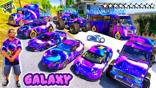 GTA 5 - Stealing GALAXY SuperCar's with Franklin! (Real Life Cars #76)