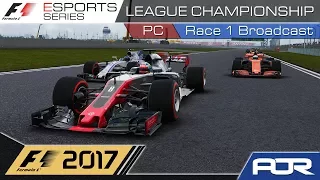 F1 Esports Series 2017: PC League Championship - Race 1 - China