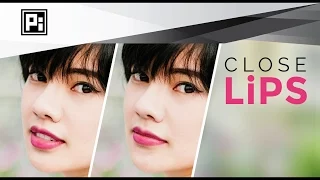 How to Close Lips in Photoshop