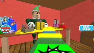 Roblox Escape Santa's Workshop Obby! - No Deaths - No Commentary