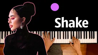 Instasamka - Shake ● караоке | PIANO_KARAOKE ● ᴴᴰ + НОТЫ & MIDI