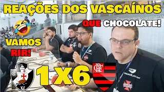 VAMOS RIR! VASCO 1x6 FLAMENGO - REAÇÕES DOS VASCAÍNOS ELES PERDERAM A LINHA! KKK