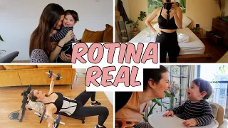 ★ ROTINA NA QUARENTENA, vida real, treino em casa e cardápio do dia // GRINGA BRASILEIRA