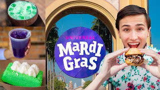 I Ate EVERYTHING at Universal Mardi Gras 2024