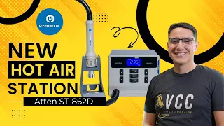 Atten ST-862D Hot Air Station Review! My Quick 861DW Broke. Is This Any Good for Microsoldering?