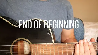 How to play End of Beginning by Djo - guitar tutorial (easy)
