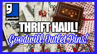 YOU WON'T BELIEVE HOW MANY I FOUND!! GOODWILL OUTLET BINS THRIFT HAUL! Amazing Finds!