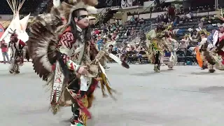 Men's Traditional At Red deer powwow 2022 song 1 Sunday Funday