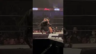 Mandy Leon pins Marti Belle to win the six woman tag at ROH Final Battle