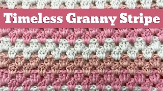 Granny Stripe Simplified | Perfect Beginner Pattern!