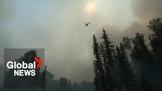 Alberta wildfires: Up-close look inside Sturgeon Lake Cree Nation fire zone