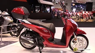 2018 Yamaha SH300i Scooter - Walkaround - 2017 EICMA Motorcycle Exhibition