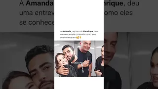 como HENRIQUE conheceu AMANDA