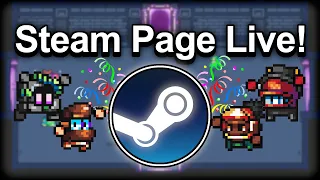 Making Our Roguelike Game's Steam Page - Devlog 4