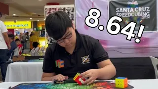 8.64 Official 3x3 One-Handed Average! [AsR, WR2]