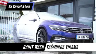 Passat Variant R-Line Detailed Wash & Just a Bit Detailing Touches / Detaylı Dış Yıkama & Detailing