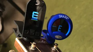 Tuner Comparison: D’Addario Equinox VS Snark