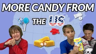 German Kids try more Candy (and Twinkies) from the US