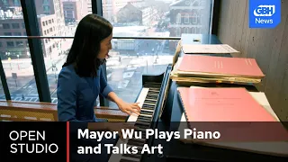 Michelle Wu plays piano and talks Art | Open Studio