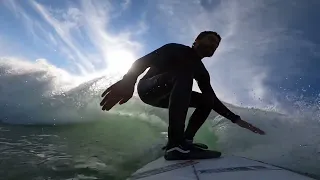 Surf Ocean Beach, San Francisco, CA, Fall, 2023