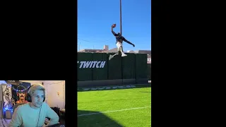 xQc can't believe how high DK Metcalf jumped