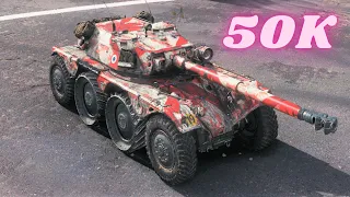 50K Spot Damage Panhard EBR 105  &  EBR 105 &  EBR 105  World of Tanks Replays The best tank game