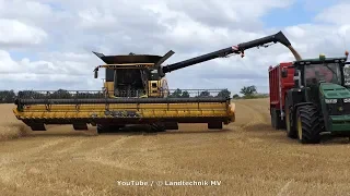 New Holland-John Deere-Annaburger / Getreideernte - Grain Harvest  2019