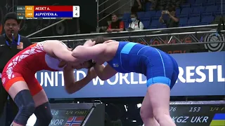 A.Medet kyzy KGZ - A.Alpeyeyeva UKR / 76 kg / Эл аралык рейтингдик турнир