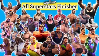 WWE Undefeated All Superstars Finisher / WWE Undefeated / WWE Gaming