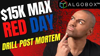 DRILL: RED DAY POST MORTEM ANALYSIS 🔴 QUANT Traders Guide | AlgoBox