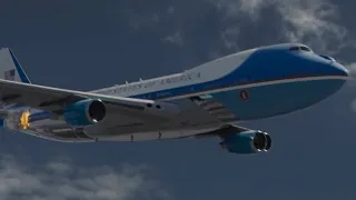 Air Force One - Crash Animation 2