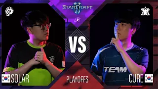 Solar vs. Cure // Gamers8 featuring StarCraft  // Semi Finals