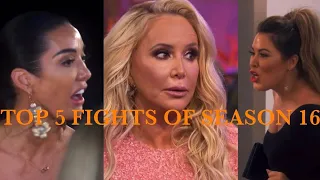 Top 5 Best Real Housewives of Orange County Fights of (Season 16)