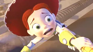 Toy Story 2 Woody & Jessie comes to the rescue for let go the plane chase