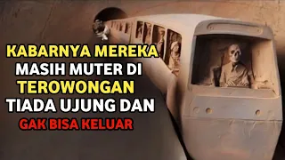 Supir dan penumpang terjebak di terowongan tanpa batas sampai jadi tengkorak, Alur film endless loop