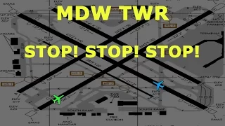 [REAL ATC] Delta and Southwest VERY CLOSE CALL on takeoff