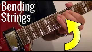 Bending Strings Guitar Lesson