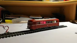 Märklin Schienenbus 3016 digital mit HLA-Antrieb und Appel Decoder 2021+LED Beleuchtung