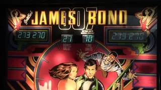 1980 Gottlieb JAMES BOND 007 pinball machine