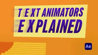 Text Animators in After Effects