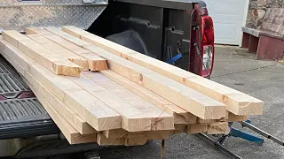 Chainsaw Milling Dimensional Lumber!  - 2x4s